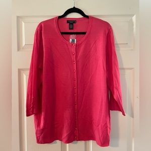NWT Grace Coral Cardigan